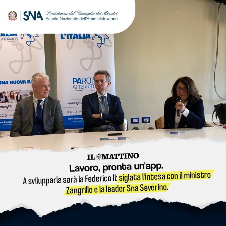 La Presidente Severino alla tappa napoletana di “Facciamo semplice l’Italia. PArola ai territori” per il rinnovamento e il miglioramento della PA.