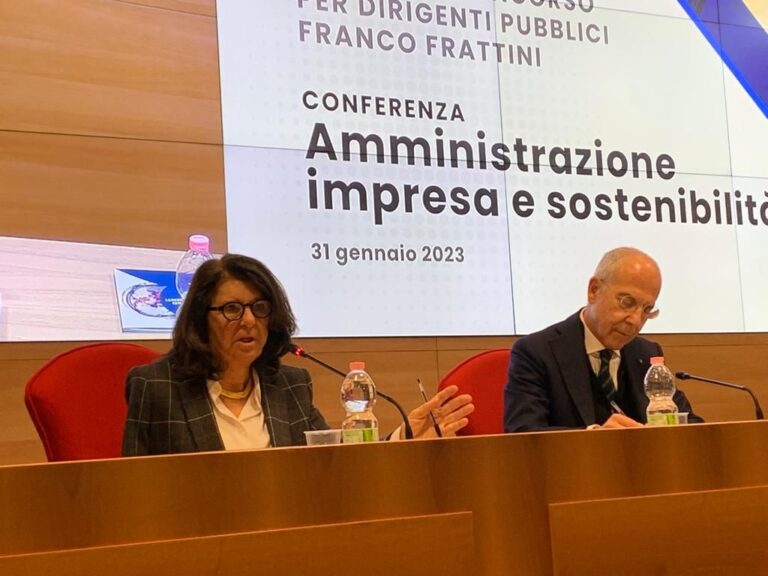 Francesco Starace, Amministratore Delegato di Enel, alla conferenza dell’VIII Corso-concorso su “Amministrazione, impresa e sostenibilità”