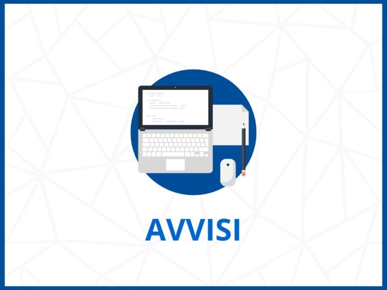 Avviso per un incarico di consulenza “Comunicazione e media relations”
