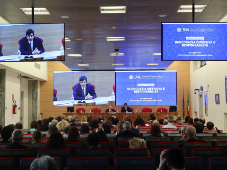 Giornata di studio “Burocrazia difensiva e responsabilità”