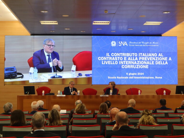Il contributo italiano al contrasto e alla prevenzione a livello internazionale della corruzione