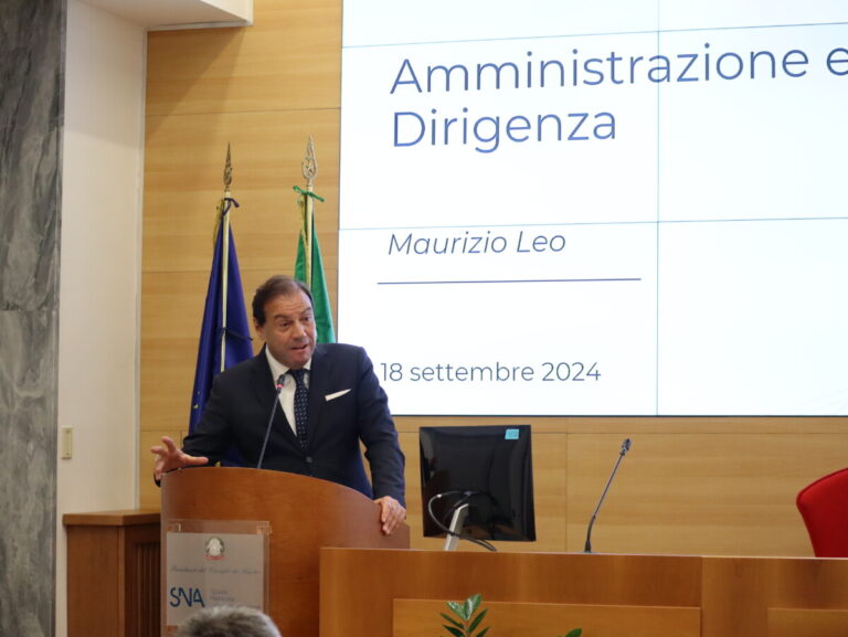 Lectio Magistralis del 9° Corso-concorso SNA del Vice Ministro Maurizio Leo