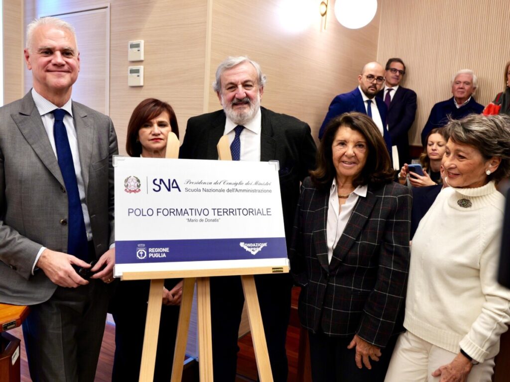 Immagine principale: Nasce in Puglia un nuovo Polo formativo della SNA, sede a Bari e focus internazionale