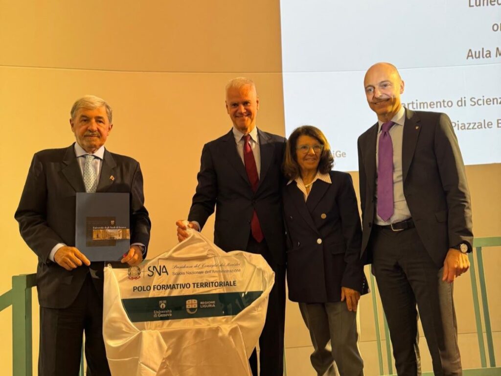 Immagine principale: Poli territoriali SNA: inaugurazione sede della Liguria