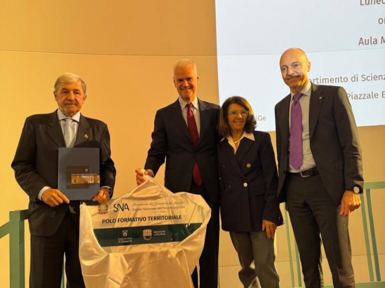 Poli territoriali SNA: inaugurazione sede della Liguria